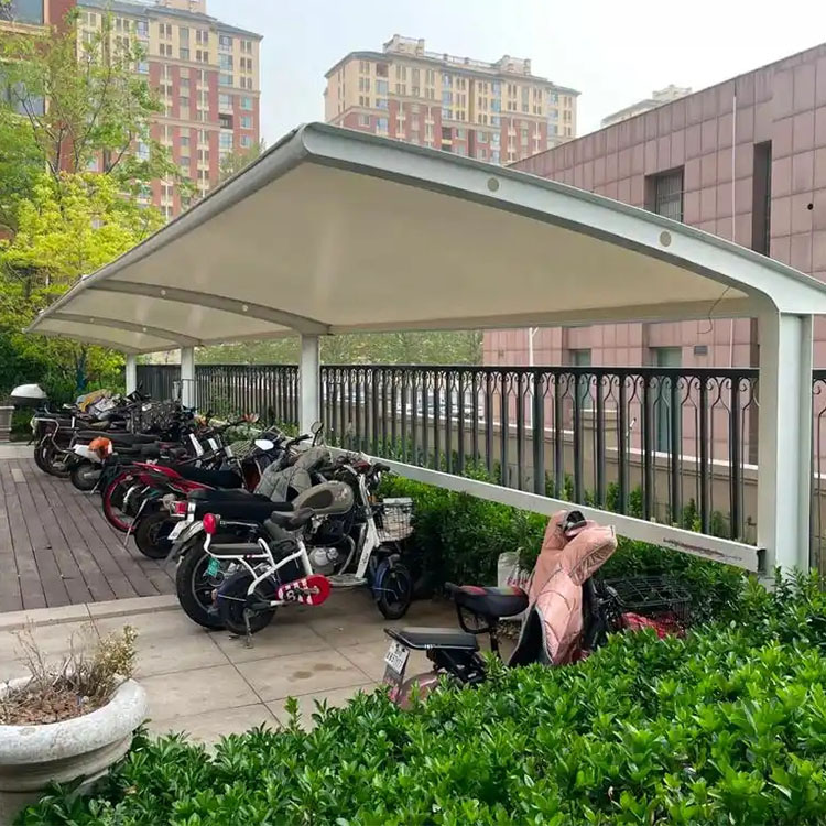 淳安县膜结构电动车棚